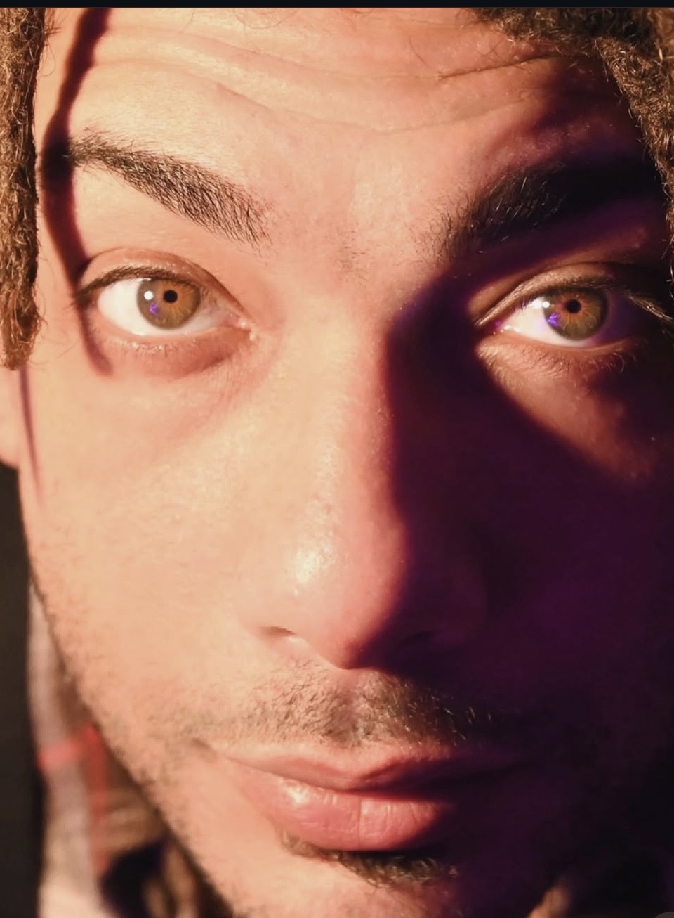 Close portrait of Sammer Salah